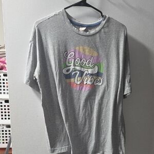 Secret Treasures Gray and Blue Tee